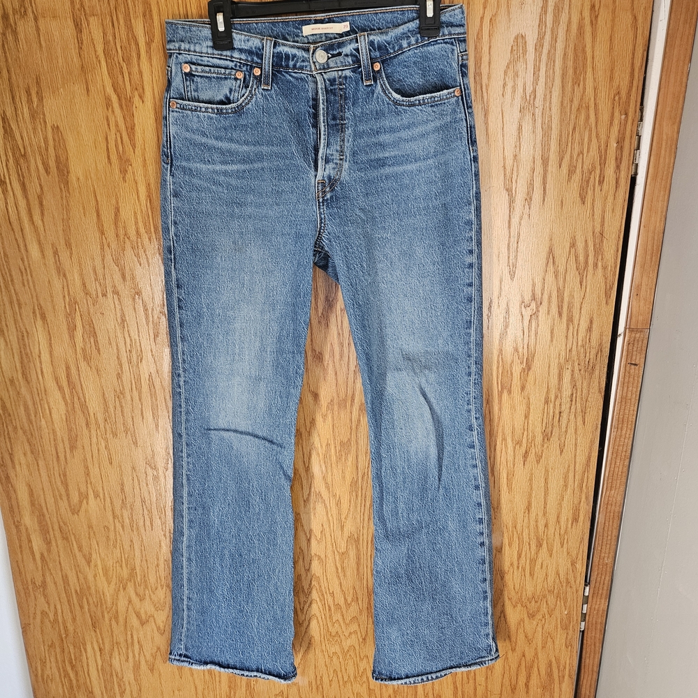Levi's Blue Flare & Wide Leg Jeans